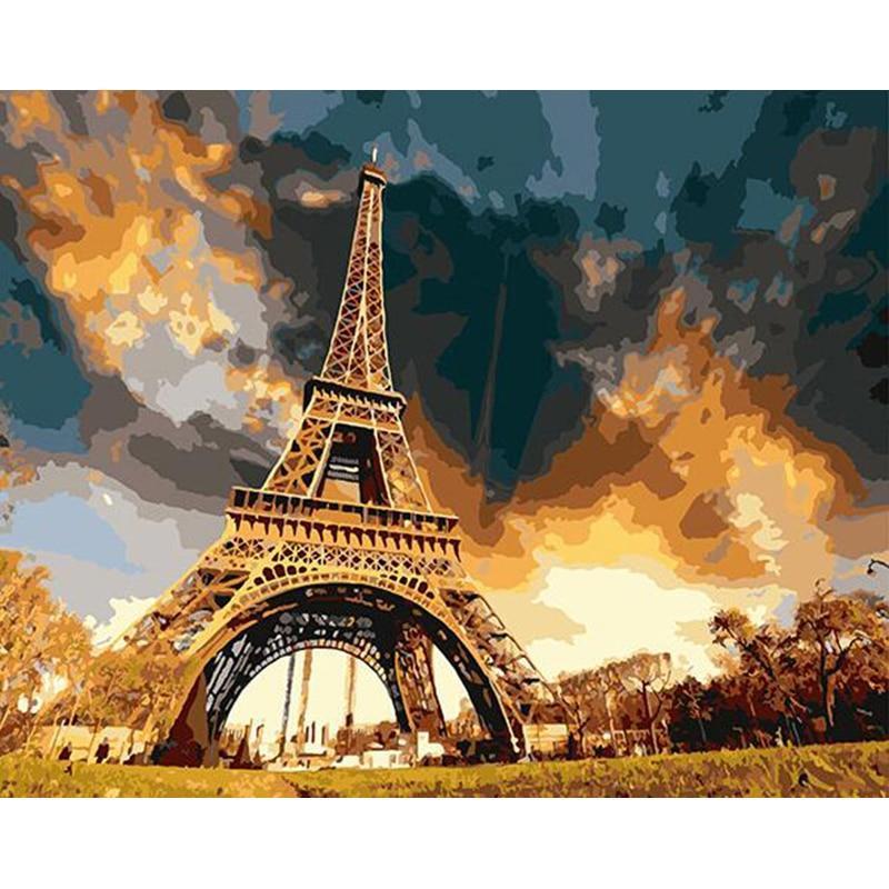 Eiffeltoren | Schilderen Op Nummer Schilderen op nummer eigen foto, Schilderen op nummer volwassenen, paint by numbers, verven op nummer, paard, kinderen