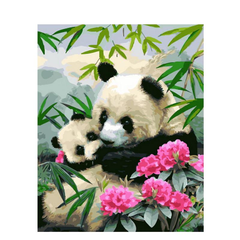 Panda | Schilderen Op Nummer Schilderen op nummer eigen foto, Schilderen op nummer volwassenen, paint by numbers, verven op nummer, paard, kinderen